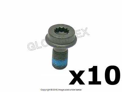 Audi / VW (1992-2014) Flywheel Bolt Set of 10 (10 X 1 X 19 mm) FEBI + Warranty