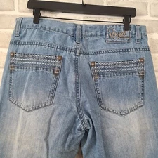 Vintage Royal Premium Denim Jeans Bootcut Western Retro Y2K 34x30