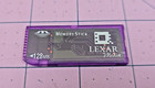 Mint Lexar 128Mb Memory Stick Card Ms128 for Sony cameras camcorders Pdas