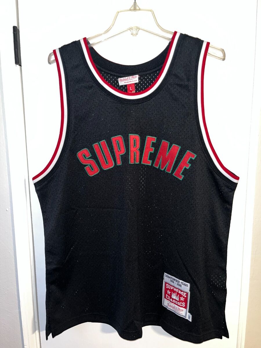 Mens Supreme 2021 Basketball jersey size large new with tags Mens Supreme 2021 Basketball jersey size large new with tags