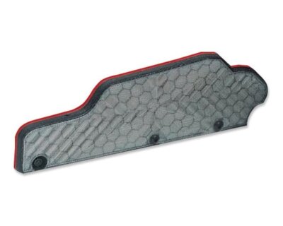 TMT Mudguard schwarz rot für ARRMA Kraton EXB TMTMUDKRA 