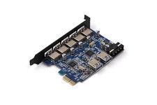 ORICO PVU3-Series 5-Port USB 3.0 PCIe Expansion Card P/N: PVU3-502U-R2 Tested