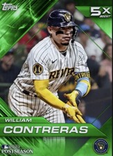 [DIGITAL] Topps Bunt - William Contreras - Postseason Base 23 S1 - Green