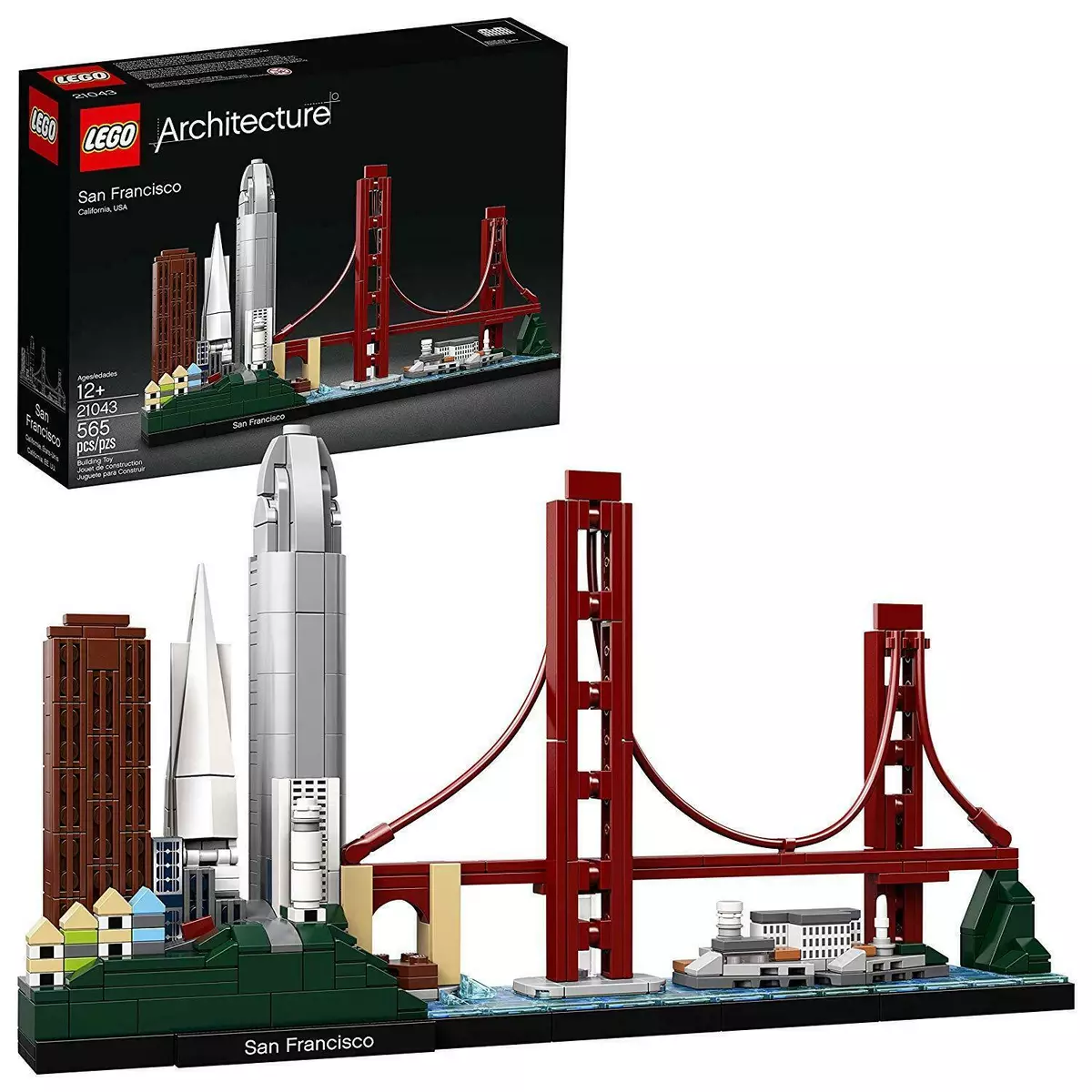 LEGO Architecture San Francisco 21043 Skyline Kids Adults Gift