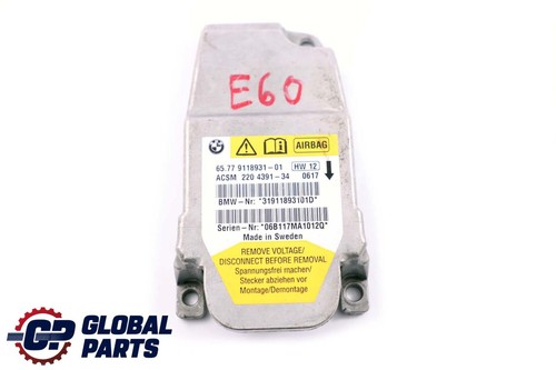 BMW E60 E61 LCI Airbag ECU Steuergerät Modul 9118931