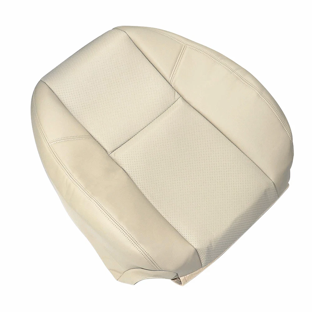 2009-2014 For Cadillac Escalade EXT Front Bottom Top AC Leather Seat Cover Tan