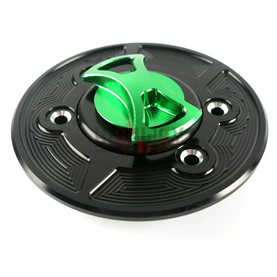 Cubierta de tapas de gas combustible tanque sin llave CNC motocicleta PARA BMW HP2 SPORT 08-11 HP4 Foto 4 de 4