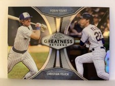 CHRISTIAN YELICH Brewers -Base / Insert / Parallel / Refractor - You Pick (i302)