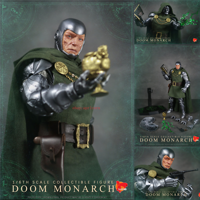 S-HERO SH001 Doctor Doom 1/6 Action Figure Toy No Throne Included