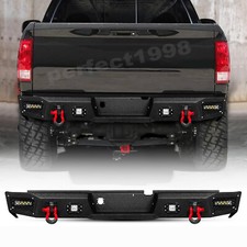 Off-road For 2003-2007-2009 Dodge Ram 2500 3500 Steel Rear Bumper Lightsd-rings Off-road For 2003-2007-2009 Dodge Ram 2500 3500 Steel Rear Bumper Lightsd-rings