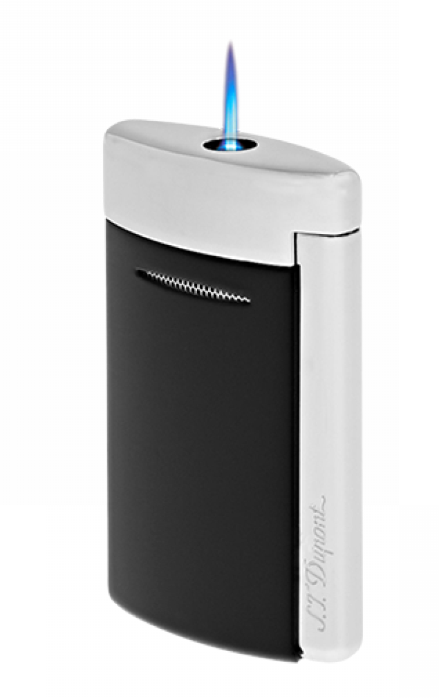 S.T. Dupont MiniJet Torch Flame Lighter, Black Matte, 10806