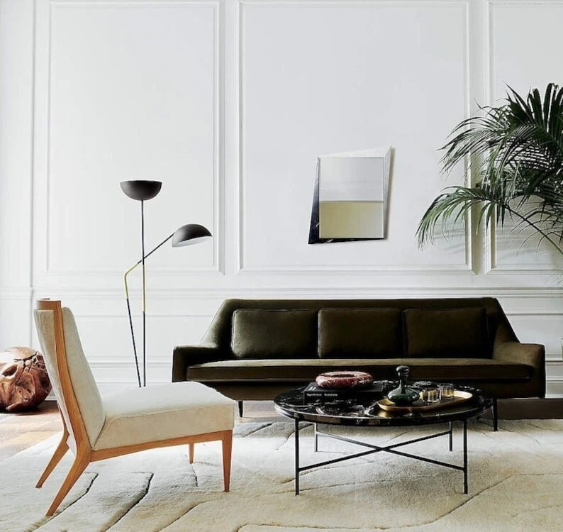 Nuevas alfombras hechas a mano diseño moderno alfombra acolchada a mano cubierta de piso alfombra decoración del hogar Foto 4 de 4