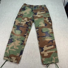 Propper Cargo Pants Mens Medium Green Camouflage Parachute Military 32x30