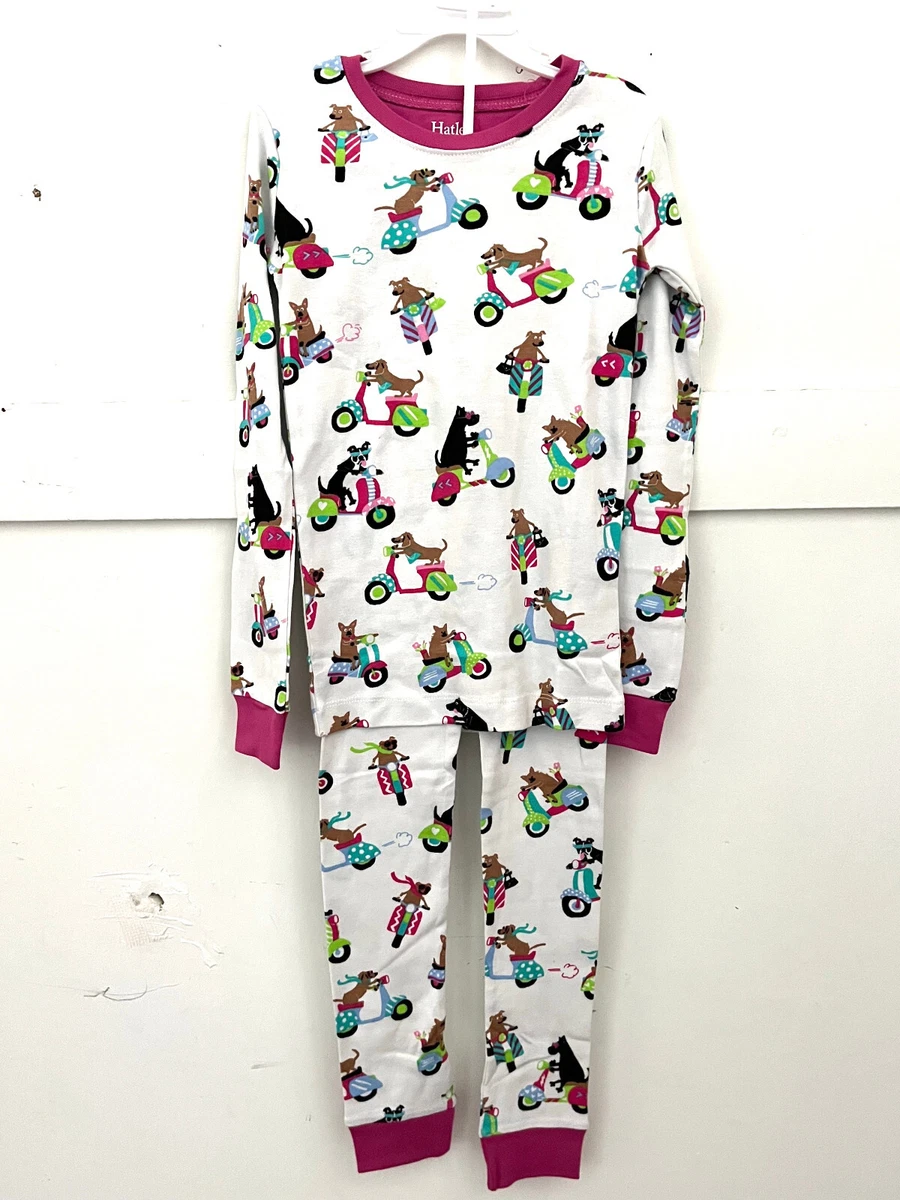 Girls cotton pajama set hot sale