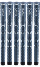Set of 6 - Winn Dri-Tac Midsize Navy Mens Golf Grip   +1/16" 6DTNB