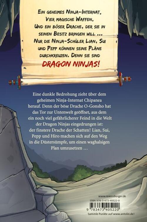 Thumbnail - Dragon Ninjas, Band 5: Der Drache Der Schatten | Michael Petrowitz |
