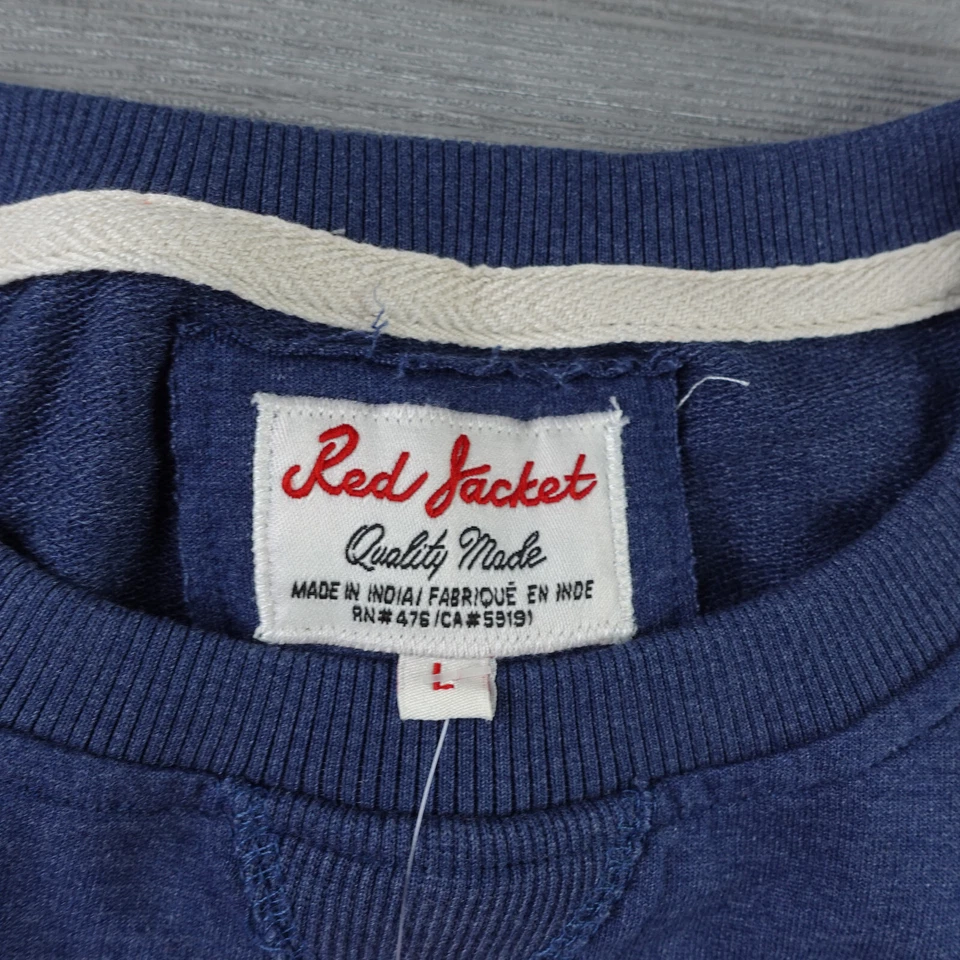 Red Jacket Yellowstone Park Embroidered Crew Neck Sweatshirt Mens Size Large NWT - Image 3 of 4