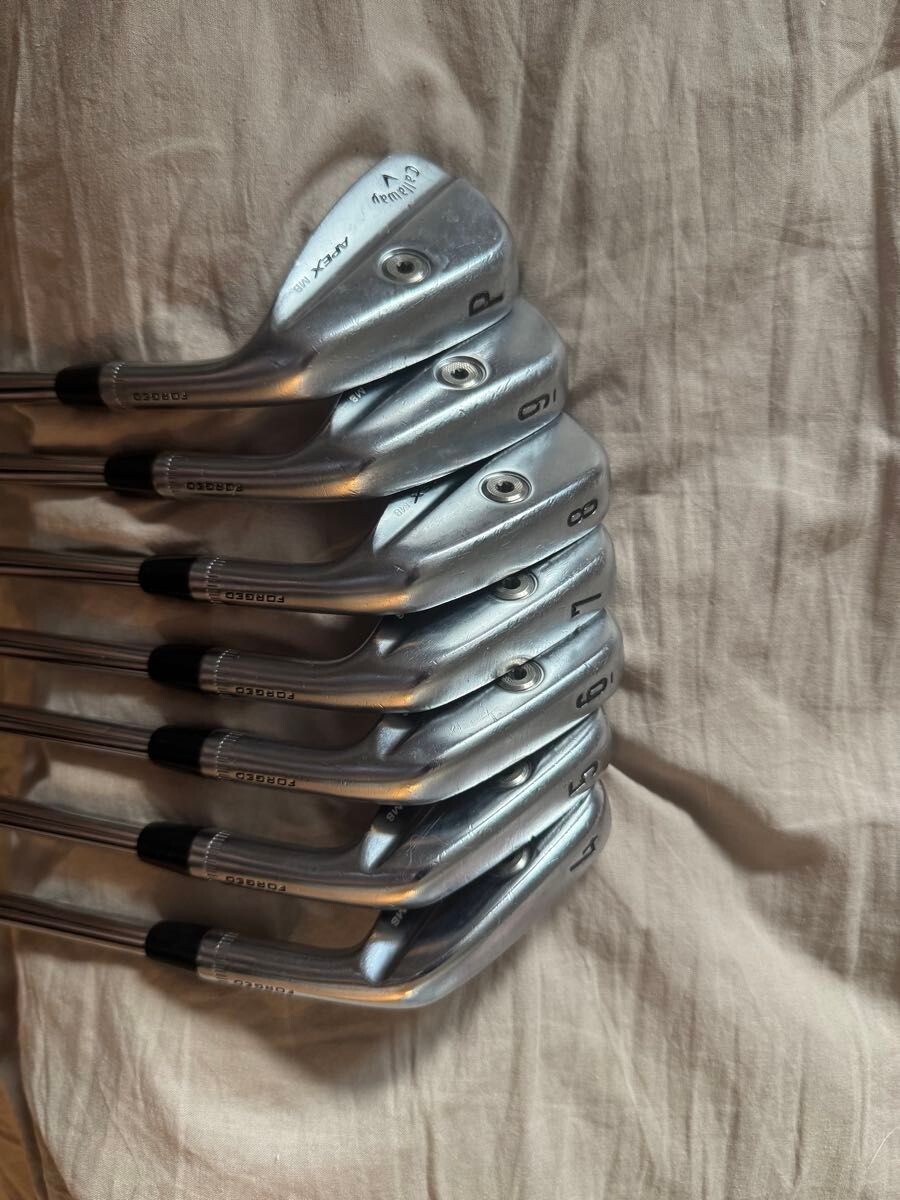 Callaway APEX MB 2021 Iron Set 7 Clubs 4-Pw Dynamic Gold S200