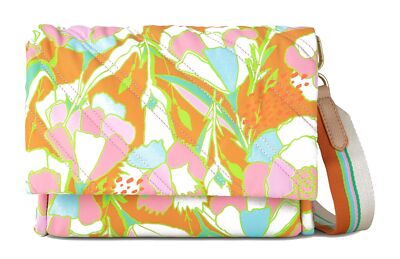 Oilily Fay Cross Body Bag Sudan Carnation Schultertasche Brown bunt