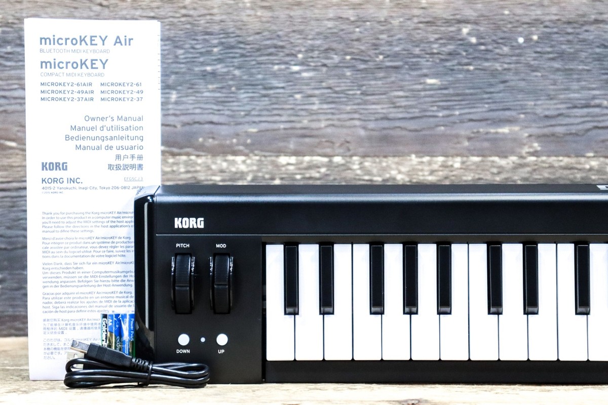 KORG microKEY2 Air 61鍵盤 Bluetooth 【ペダル付】 KORG コルグ