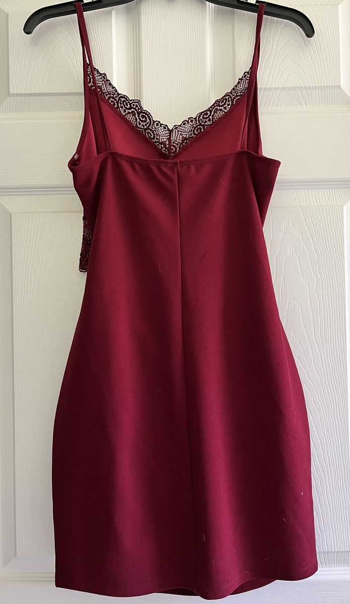WINDSOR DRESS - Maroon Burgundy - Cocktail - Dressy - large | eBay