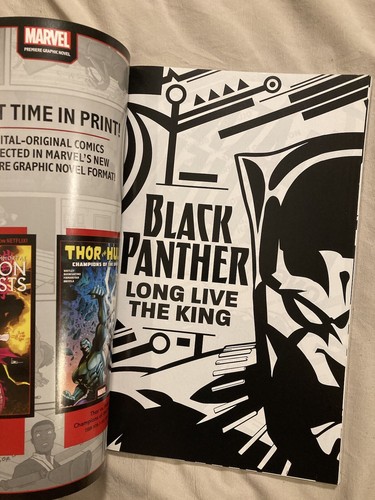 Black Panther Long Live The King Graphic Novel New Book Very Good Condition  - Picture 6 of 7