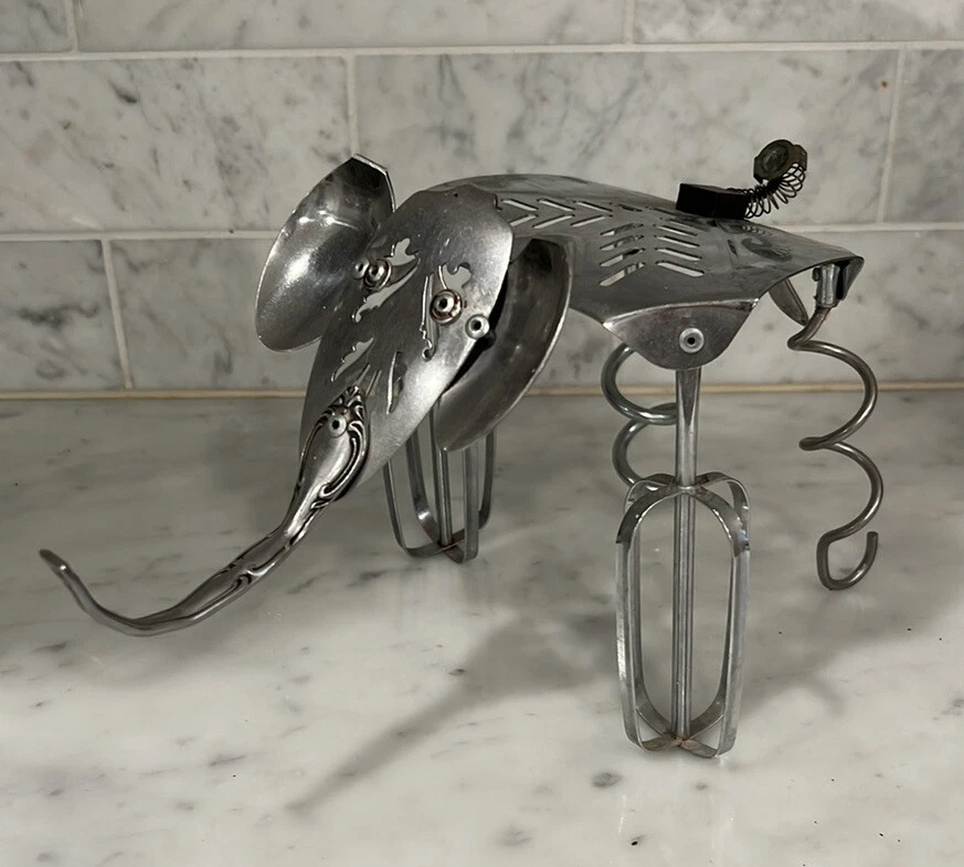Abstract Elephant Sculpture- Spoon & Kitchen Utensil - Image 2 of 4