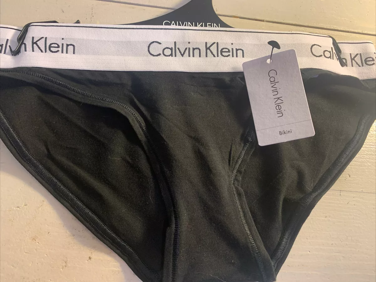 Women's panties black Calvin Klein Underwear