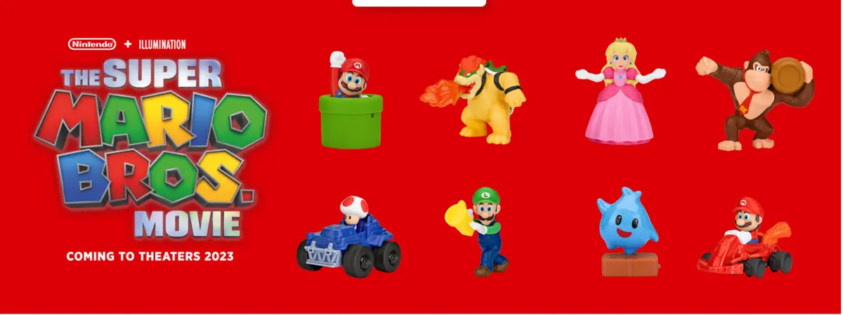 Juguetes Super Mario Bros en Mc Donald´s con tu Happy Meal de Noviembre 