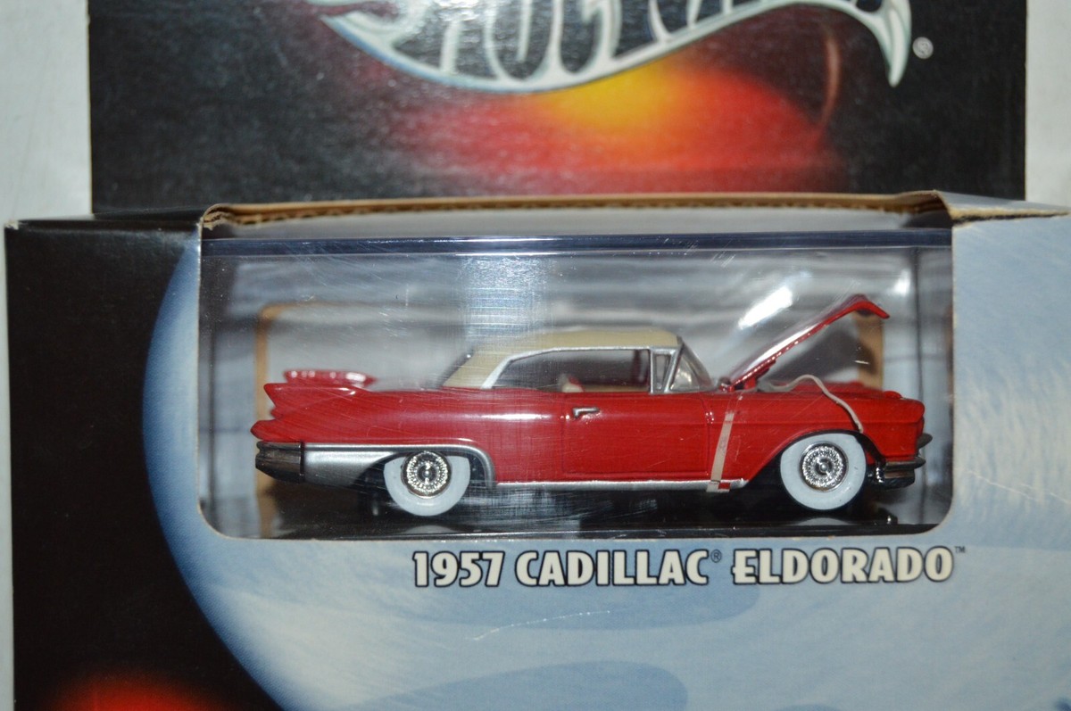 2002 100% hotwheels キャデラック Hot Wheels 100% Collectibles 1957 Cadillac Eldorado Red 1:64