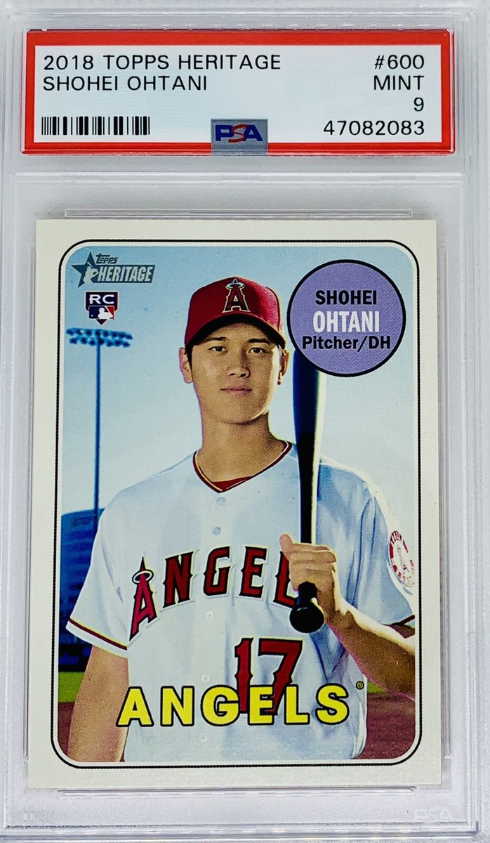 Shohei Ohtani 2018年ルーキー 2018 Topps Heritage Shohei Ohtani RC High Number SP Rookie Card