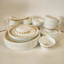 Vintage Corelle Butterfly Gold Corning Pyrex Plates Bowls Cups - By The Piece