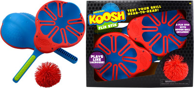Koosh Flix Stix Ball Fun, Plays Like Lacrosse - Competitive and Cooperative New!
