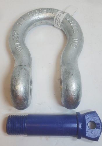 PEER LIFT 25 TON SHACKLE CLEVIS W/ 1-1/2" SCREW IN PIN 2-3/8" BETWEEN EYES - 第 5/6 張圖片