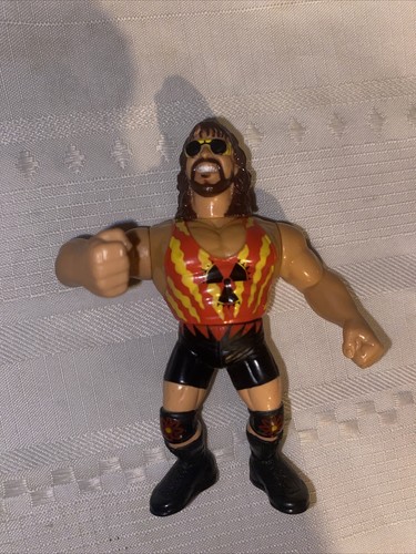 1991 Hasbro Titan Atom Bomb WWF Action Figure...
