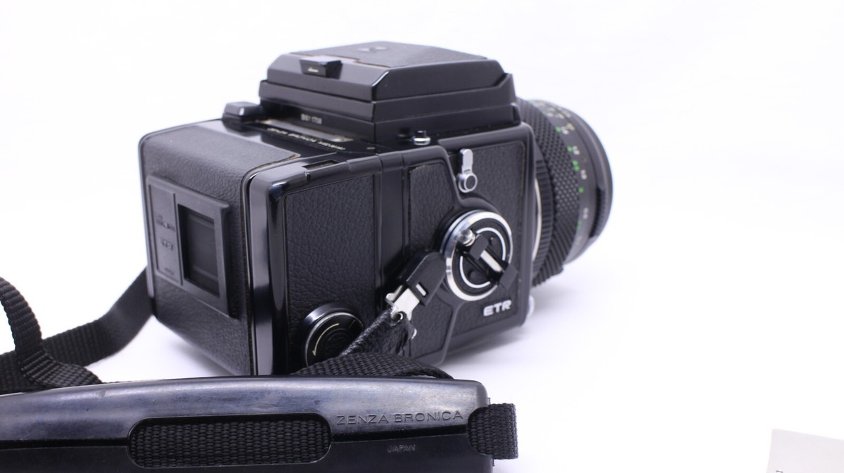 N,MINT] Zenza Bronica ETR Film Camera w/Zenzanon MC 50mm F2