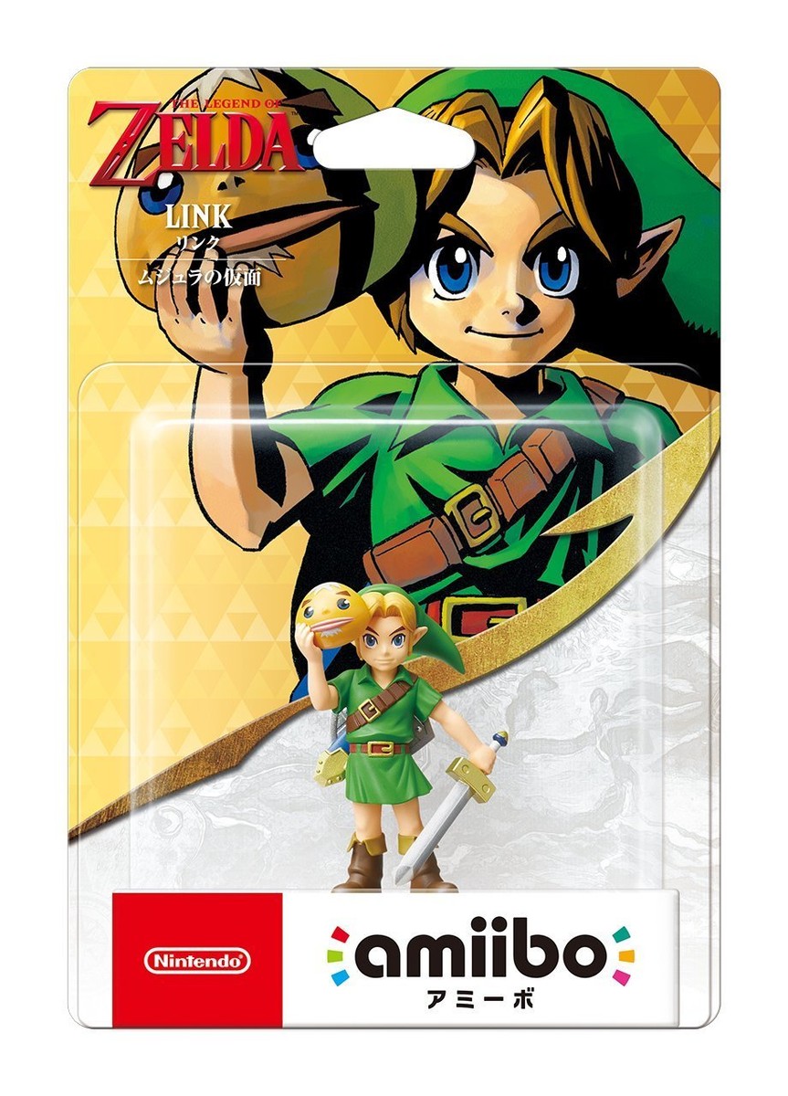 Amiibo Legend of Zelda Link Majora's Mask Nintendo Japan | eBay
