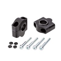 LenkererhöHung 25Mm Schwarz FüR Honda Nc 700 Xd (12-14) RC63