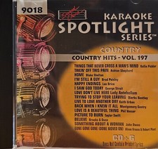SC9018 COUNTRY HITS SOUND CHOICE KARAOKE CDG HARD TO FIND