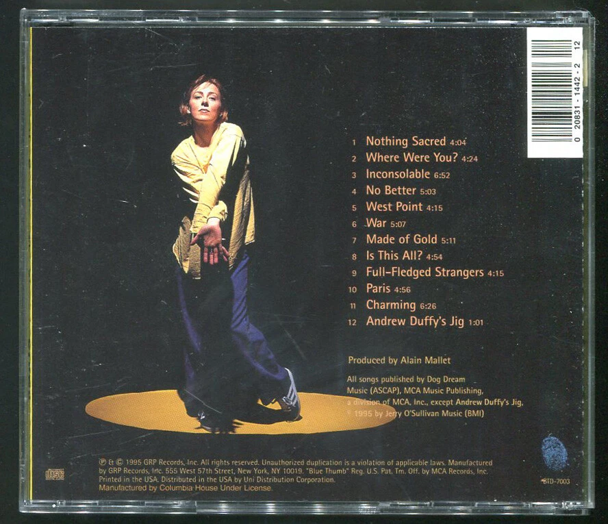 Jonatha Brooke & The Story: Plumb (Blue Thumb Records, 1995) CD - Imagem 2 de 2