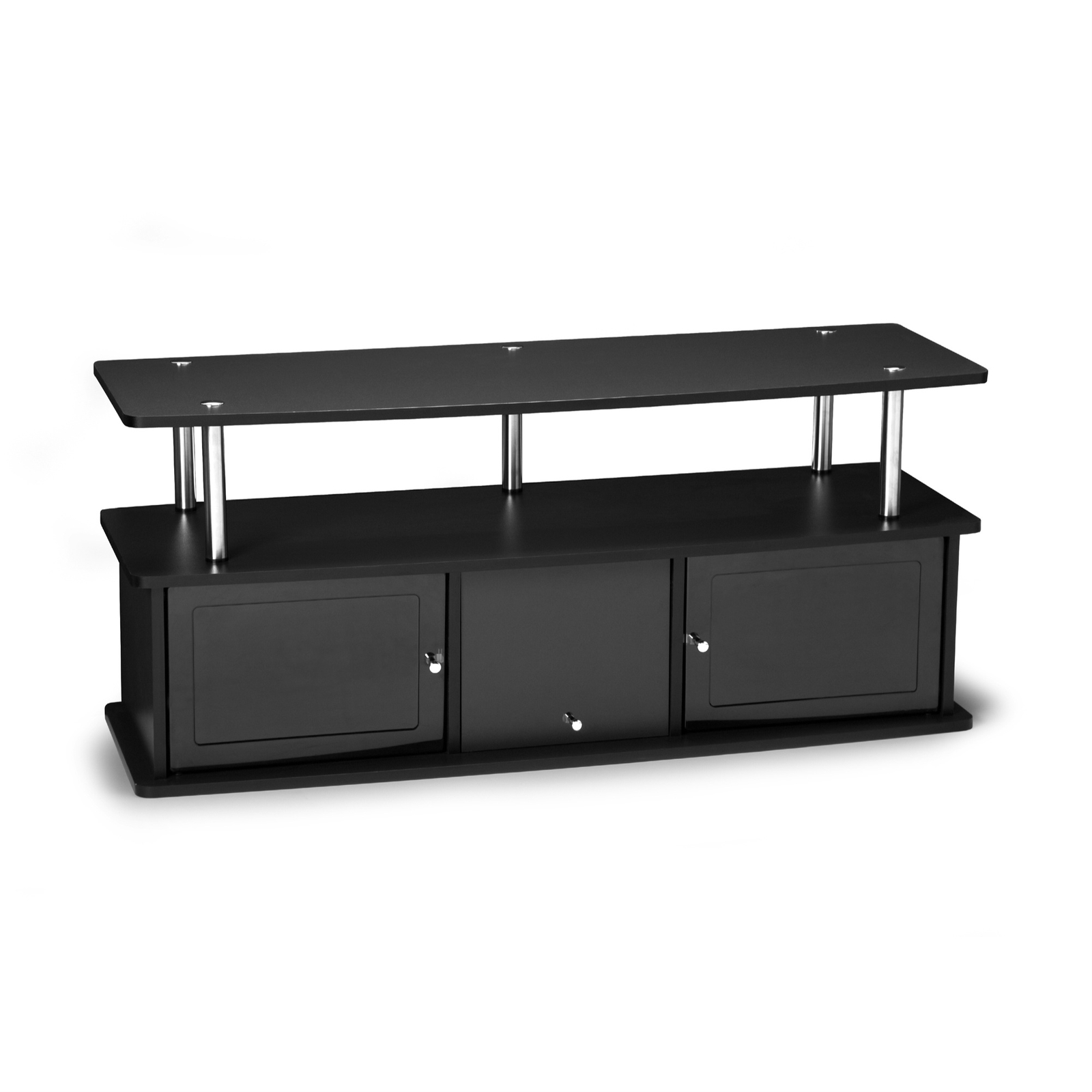 Convenience Concepts Designs2go Tv Stand With 3 Cabinets Ebay