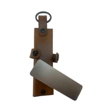 Sharpening - 2 Sided Diamond Plate with Leather sheath From Ragweed Forge #5 - B