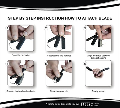 Equinox International, Rasoio Professionale A Lama Dritta Con - Foto 9