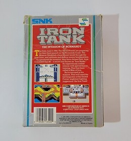 Iron Tank - Nintendo NES - Complete - FREE SHIPPING