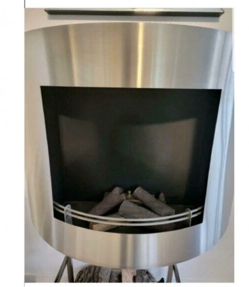 Biocamino bio etanolo Bio camino Detrazione fiscale fd60s argento Coupon sconto - Immagine 4 di 4