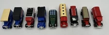 Lot Of 9 Vintage Lledo Standard Oil Chevron Trucks Made In England Die-cast Cars