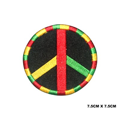 Bob Peace Kreis Film Logo gestickt Aufnäher/Bügelbild Patch Patches