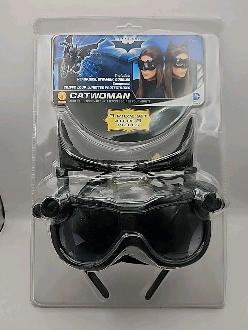 Rubie's Official Dark Knight Batman Masker Voor Volwassenen - Zwart Halloween Kostuum Accessoire