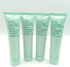 Lot of 4 Estee Lauder Body Smoother Exfoliating Creme .75 oz NOS GWP Travel sz