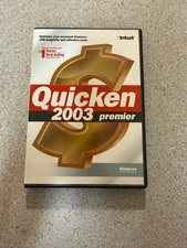 Intuit Quicken 2003 Premier For Windows TO XP.